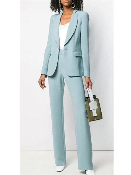 ladies pant suits women business blazerlight blue jacket+pants formal office uniform style female trouser pantsuit women's two piece pa, White
ladies pant suits women business blazerlight blue jacket+pants formal office uniform style female trouser pantsuit women's two piece pa, White