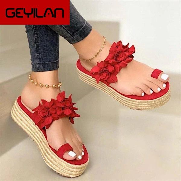 slippers flower woman 2021 summer flip-flops ladies clip toe slides women casual platform shoes women's beach footwear plus size, Black
slippers flower woman 2021 summer flip-flops ladies clip toe slides women casual platform shoes women's beach footwear plus size, Black