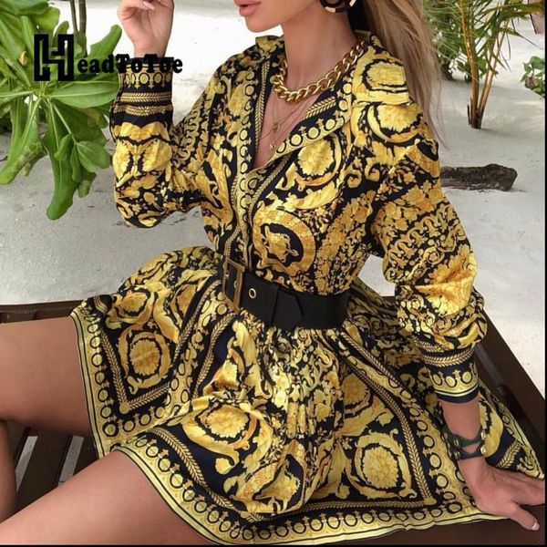 women vintage womens dresses scarf print long sleeve shirt dress office ladies elegant workwear casual mini fashion streetwear, Black;gray
women vintage womens dresses scarf print long sleeve shirt dress office ladies elegant workwear casual mini fashion streetwear, Black;gray