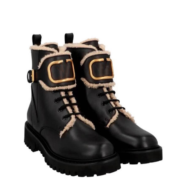 boots metal buckle bota mujer leather mid-calf female shoes fur warm casual combat bottes luxury chaussure femme, Black
boots metal buckle bota mujer leather mid-calf female shoes fur warm casual combat bottes luxury chaussure femme, Black