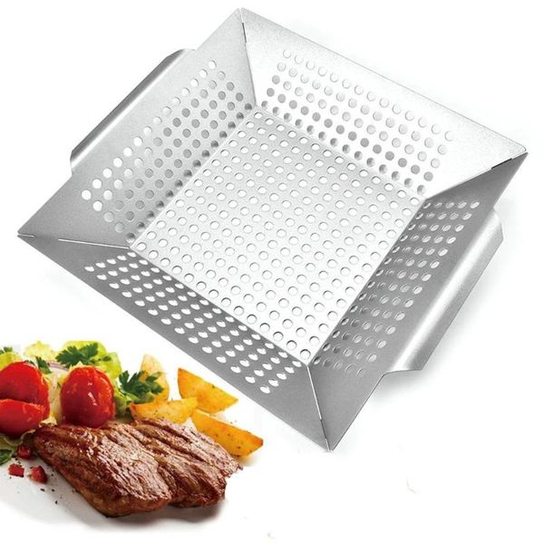 tools & accessories grill bbq basket wok stainless steel steak oven vegetable roasting pan for camping kitchen mesh
tools & accessories grill bbq basket wok stainless steel steak oven vegetable roasting pan for camping kitchen mesh