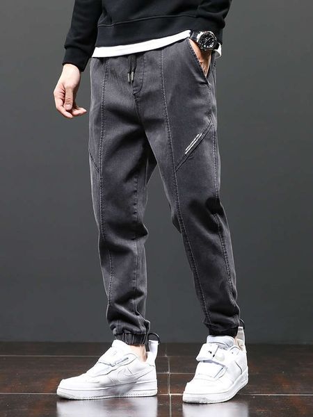 men's jeans autumn black legged fashion brand loose large stretch fat high end harem 5h0b, Blue
men's jeans autumn black legged fashion brand loose large stretch fat high end harem 5h0b, Blue