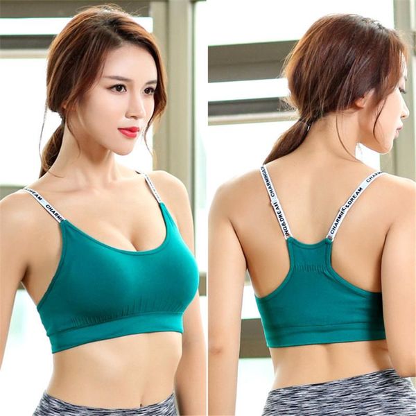 gym clothing women's yoga sports bras crop bra camisetas deporte mujer medium support workout padded seamless high impact #20, White;black
gym clothing women's yoga sports bras crop bra camisetas deporte mujer medium support workout padded seamless high impact #20, White;black