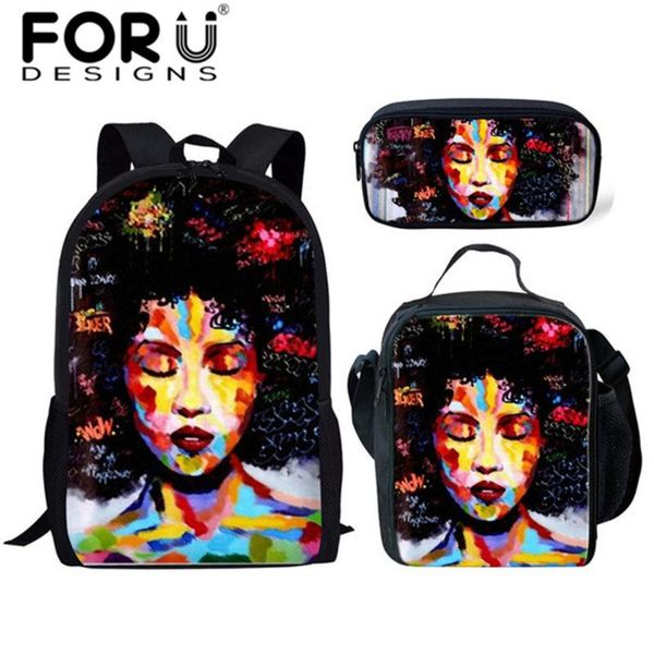 american girl curly hair oil painting school bag for teen fashion children bookbag women backpack mochila bags
american girl curly hair oil painting school bag for teen fashion children bookbag women backpack mochila bags