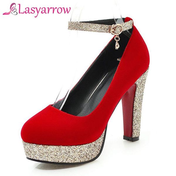 lasyarrow high heels chunky shoes woman buckle strap platform pumps round toe shallow chaussure mujer work black red j685 dress
lasyarrow high heels chunky shoes woman buckle strap platform pumps round toe shallow chaussure mujer work black red j685 dress