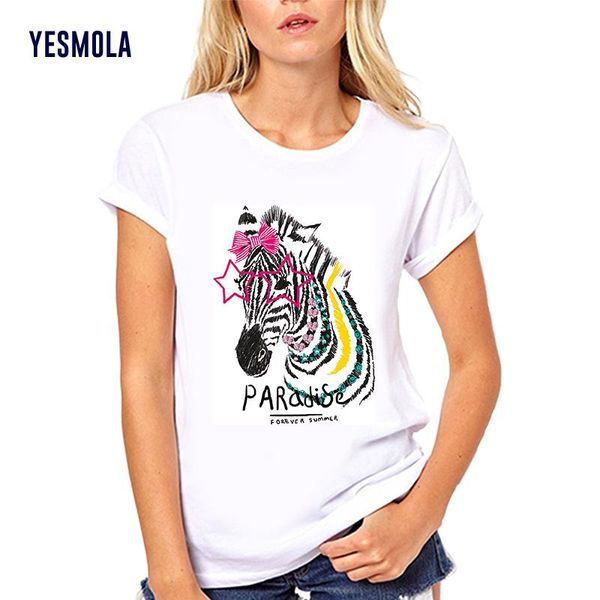 women's t-shirt yesmola 2021 cute zebra print t shirt female casual harajuku girl womens tee kawaii aesthetic clothes, White
women's t-shirt yesmola 2021 cute zebra print t shirt female casual harajuku girl womens tee kawaii aesthetic clothes, White