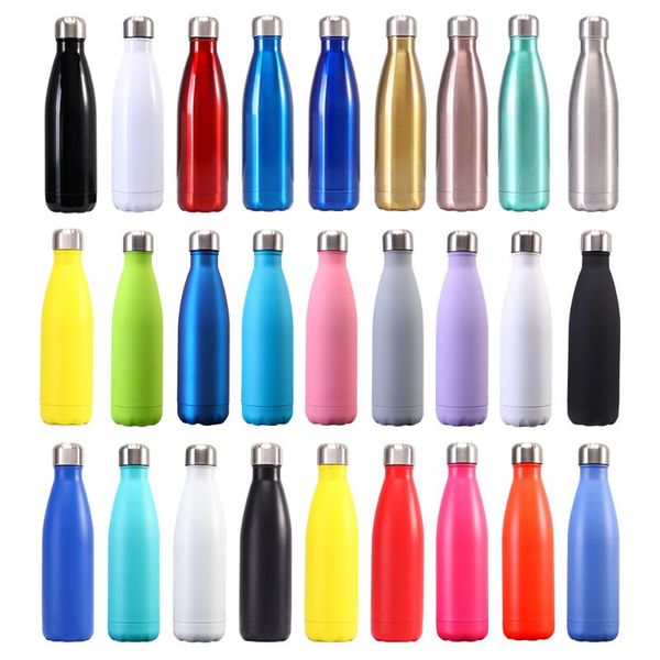 bright solid color coke bottle stainless steel thermal insulation water sports outdoor cross-border 304 bottles
bright solid color coke bottle stainless steel thermal insulation water sports outdoor cross-border 304 bottles