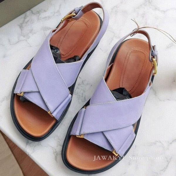 sandals cross strap flat platform brand women's beach shoes casual fashion girl's leather, Black
sandals cross strap flat platform brand women's beach shoes casual fashion girl's leather, Black