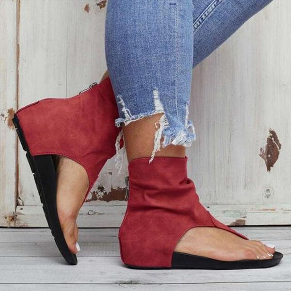 summer female flip flop zipper casual woman sandal ladies sandals clip toe flat women platform pu leather gladiator shoes, Black
summer female flip flop zipper casual woman sandal ladies sandals clip toe flat women platform pu leather gladiator shoes, Black