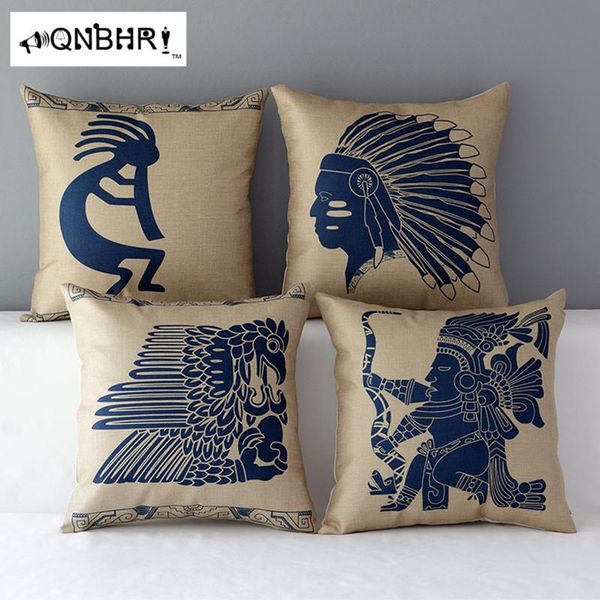 cushion/decorative pillow qnbhr pillowcase cotton linen cushion folk-custom amerindian head portrait sofa car bed home furnishings decorativ
cushion/decorative pillow qnbhr pillowcase cotton linen cushion folk-custom amerindian head portrait sofa car bed home furnishings decorativ