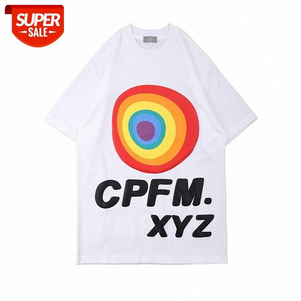 american high street simple letter print t-shirt loose hit color rainbow short-sleeved tee men and women #da52, White;black
american high street simple letter print t-shirt loose hit color rainbow short-sleeved tee men and women #da52, White;black