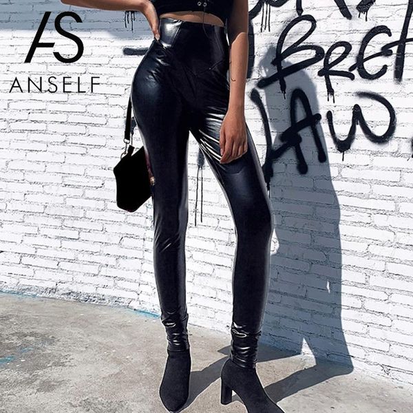 women's pants & capris fashion pu leather casual winter warm solid high waist women bodycon trousers cool streetwear, Black;white
women's pants & capris fashion pu leather casual winter warm solid high waist women bodycon trousers cool streetwear, Black;white