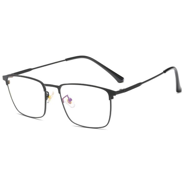 design glasses new spectacle men's business style metal flat lens tee eyebrow myopia frame 62035, White;black
design glasses new spectacle men's business style metal flat lens tee eyebrow myopia frame 62035, White;black