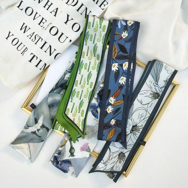 scarves ins unique beautiful print luxury skinny strap scarf women silk fashion head headwear long bag accessories ribbon, Blue;gray
scarves ins unique beautiful print luxury skinny strap scarf women silk fashion head headwear long bag accessories ribbon, Blue;gray