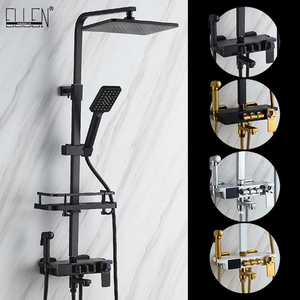 thermostatic rain shower faucet set wall rainfall faucets digital display bath mixer tap cold with hand el3901 bathroom sets
thermostatic rain shower faucet set wall rainfall faucets digital display bath mixer tap cold with hand el3901 bathroom sets