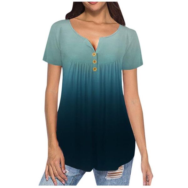 women's t-shirt womens gradual change t shirt short sleeve summertime fashion o-neck shirts harajuku streetwear female, White
women's t-shirt womens gradual change t shirt short sleeve summertime fashion o-neck shirts harajuku streetwear female, White