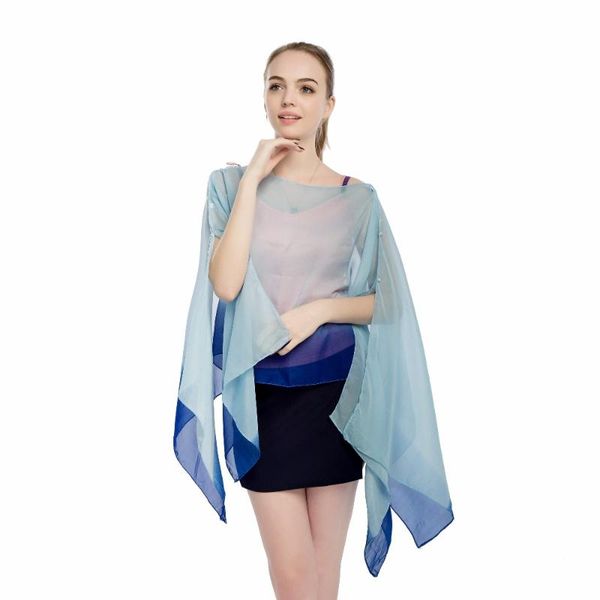 scarves women sarong pareo bikini cover ups hoiday shawls wrap beach robe de plage swimsuit 90x145cm silk tippet, Blue;gray
scarves women sarong pareo bikini cover ups hoiday shawls wrap beach robe de plage swimsuit 90x145cm silk tippet, Blue;gray