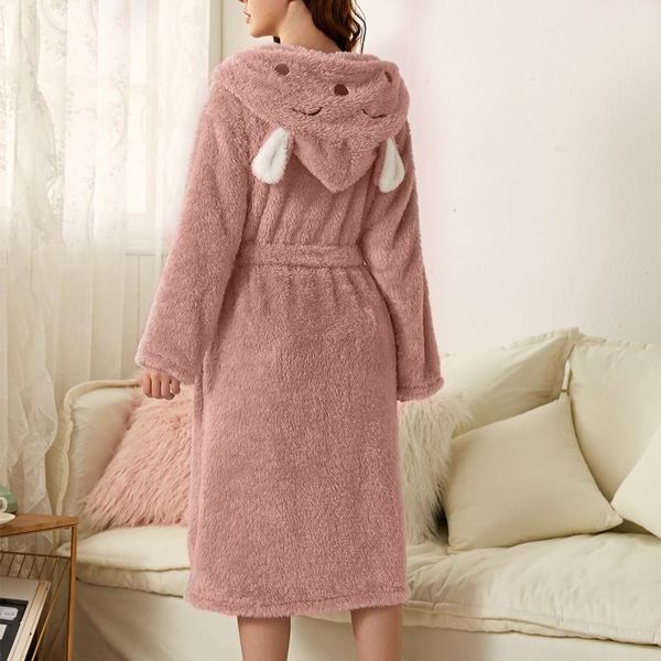 women's sleepwear flannel bath robe women ear hooded bathrobe soft warm double face velvet pajamas home wear, Black;red
women's sleepwear flannel bath robe women ear hooded bathrobe soft warm double face velvet pajamas home wear, Black;red