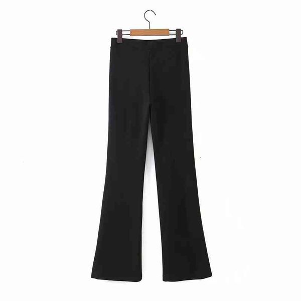 women's pants & capris calça feminina preta de cintura alta wixra, calça larga elástica para mulheres primavera e outono hael, Black;white
women's pants & capris calça feminina preta de cintura alta wixra, calça larga elástica para mulheres primavera e outono hael, Black;white