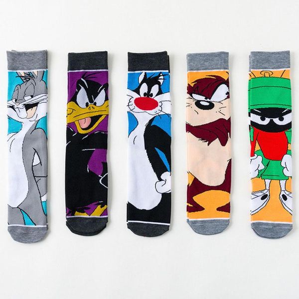 men's socks men cartoon funny animals bear duck knee-high casual hip hop creative soft happy calcetines hombre divertido, Black
men's socks men cartoon funny animals bear duck knee-high casual hip hop creative soft happy calcetines hombre divertido, Black