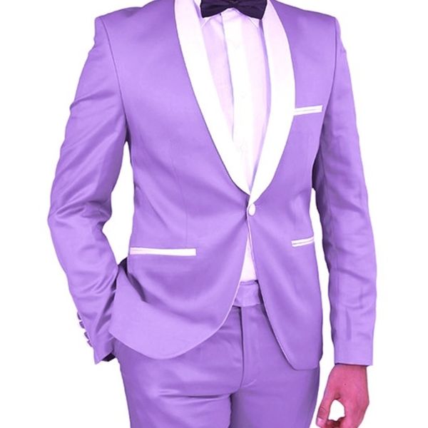men's suits & blazers groomsmen groom tuxedos lavender arrival shawl white lapel men wedding man bridegroom 2 pieces (jacket + pan, White;black
men's suits & blazers groomsmen groom tuxedos lavender arrival shawl white lapel men wedding man bridegroom 2 pieces (jacket + pan, White;black