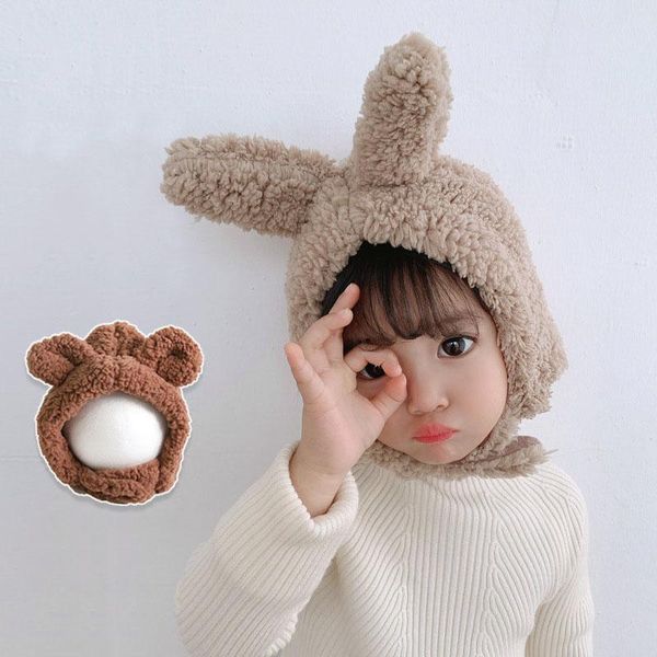caps & hats winter plush earflap baby hat ears toddler girls lamb wool windproof for children beanie po props, Yellow
caps & hats winter plush earflap baby hat ears toddler girls lamb wool windproof for children beanie po props, Yellow