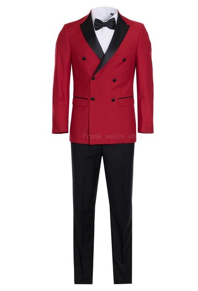 wine red double breasted men suits for wedding man suit groom tuxedos peaked lapel groomsmen men's & blazers, White;black
wine red double breasted men suits for wedding man suit groom tuxedos peaked lapel groomsmen men's & blazers, White;black