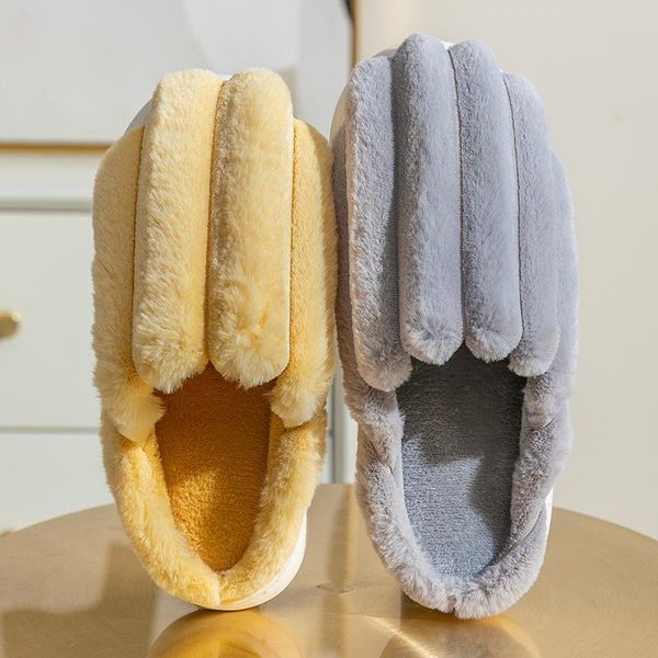 slippers cute soft plush cotton couples anti-slip indoor house shoes women's flip flops home autumn winter, Black
slippers cute soft plush cotton couples anti-slip indoor house shoes women's flip flops home autumn winter, Black