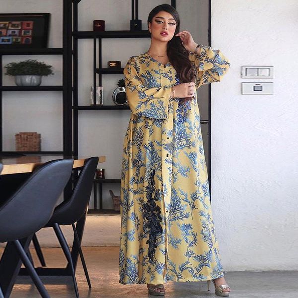 ethnic clothing dubai women's spring, summer and autumn three seasons long sleeve printed embroidered applique sequined muslim robe dre, Red
ethnic clothing dubai women's spring, summer and autumn three seasons long sleeve printed embroidered applique sequined muslim robe dre, Red