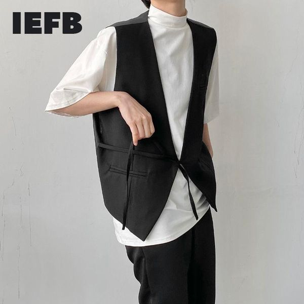minority designer's korean version british asymmetric loose waistcoat men's 9y6823 vests, Black;white
minority designer's korean version british asymmetric loose waistcoat men's 9y6823 vests, Black;white
