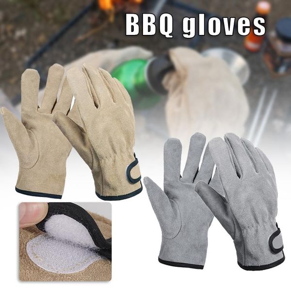 cycling gloves bbq heat resistant grill cow leather design non-slip for camping psen999, Black
cycling gloves bbq heat resistant grill cow leather design non-slip for camping psen999, Black