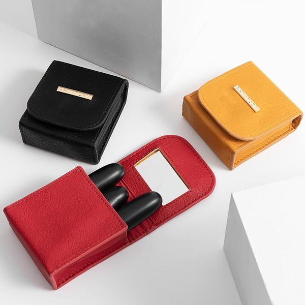 eyebrow tools & stencils 1pcs mini cosmetic bag outdoor girl makeup women portable travel case lipstick with mirror
eyebrow tools & stencils 1pcs mini cosmetic bag outdoor girl makeup women portable travel case lipstick with mirror