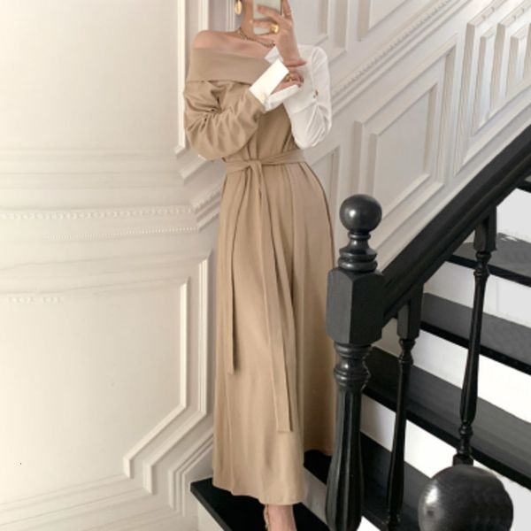 dress french elegant lady one-piece fashion stitching contrast color lace dresses 2021 spring autumn women's long sleeves unw6, Black;gray
dress french elegant lady one-piece fashion stitching contrast color lace dresses 2021 spring autumn women's long sleeves unw6, Black;gray