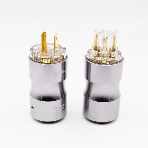 smart power plugs krell 24k gold plated us plug connector mains cord plug+iec female
smart power plugs krell 24k gold plated us plug connector mains cord plug+iec female
