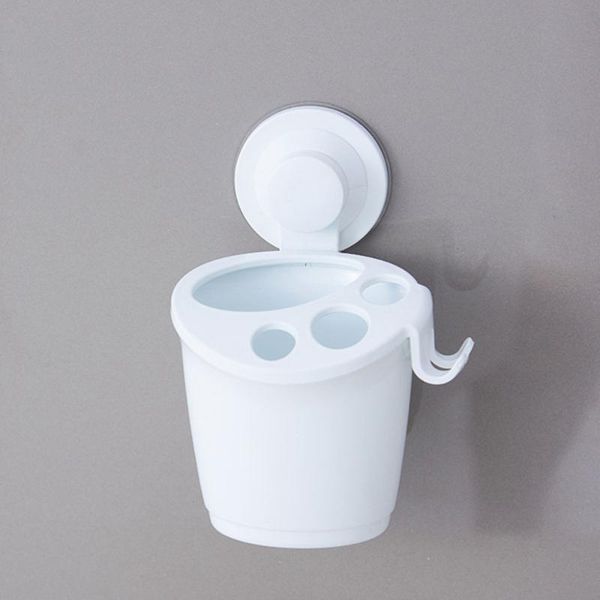 toothbrush holder creative suction organizer simple wall mounted for bathroom storage (white) bath accessory set
toothbrush holder creative suction organizer simple wall mounted for bathroom storage (white) bath accessory set