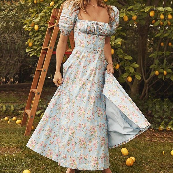 casual dresses summer for women square neck floral printing short sleeve 2021 fashion backless slim fit split fork party long, Black;gray
casual dresses summer for women square neck floral printing short sleeve 2021 fashion backless slim fit split fork party long, Black;gray