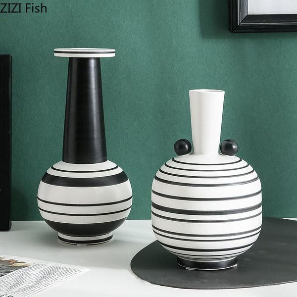 vases black and white stripes ceramic vase flower pots decorative arrangement simplicity porcelain nordic home decor
vases black and white stripes ceramic vase flower pots decorative arrangement simplicity porcelain nordic home decor