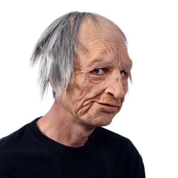 party masks old man/woman scary headgear cosplay full head latex halloween horror fun a66
party masks old man/woman scary headgear cosplay full head latex halloween horror fun a66