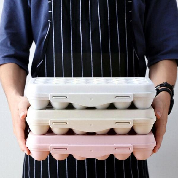 storage bottles & jars portable egg box shockproof plastic refrigerator holder household y8c3
storage bottles & jars portable egg box shockproof plastic refrigerator holder household y8c3