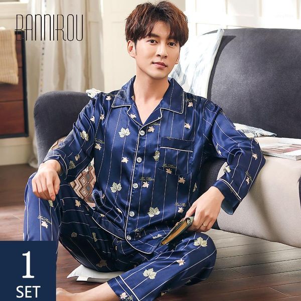pieces silk pajamas for man set spring sleepwear upscale pyjamas suits men's home clothes 2021 l-xxxl, Black;brown
pieces silk pajamas for man set spring sleepwear upscale pyjamas suits men's home clothes 2021 l-xxxl, Black;brown