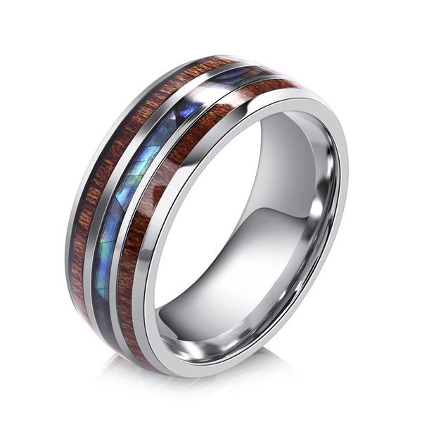 cluster rings wood inlay titanium steel for men 8 mm abalone shell tungsten carbide ring obsede fashion male jewelry accessory 5-12 size, Golden;silver
cluster rings wood inlay titanium steel for men 8 mm abalone shell tungsten carbide ring obsede fashion male jewelry accessory 5-12 size, Golden;silver