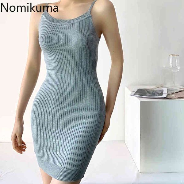 nomikuma slim knitted bodycorn dress korean solid women basic sling dresses spring summer new strap vestidos 6g624 210427, Black;gray
nomikuma slim knitted bodycorn dress korean solid women basic sling dresses spring summer new strap vestidos 6g624 210427, Black;gray