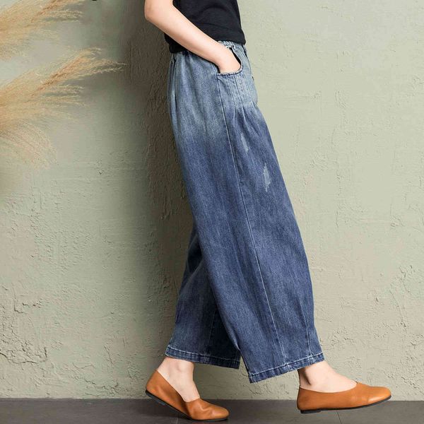 jeans 2021 of the women in vintage elegant black jeans hare casual girl pants loosely waisted denim for femme mujer, Blue
jeans 2021 of the women in vintage elegant black jeans hare casual girl pants loosely waisted denim for femme mujer, Blue