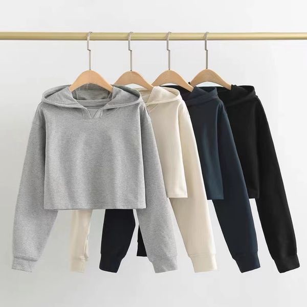 016 loose half short hooded sportswear versatile casual fitness running jacket yoga sport hoody jacket long sleeve sweater, Black
016 loose half short hooded sportswear versatile casual fitness running jacket yoga sport hoody jacket long sleeve sweater, Black