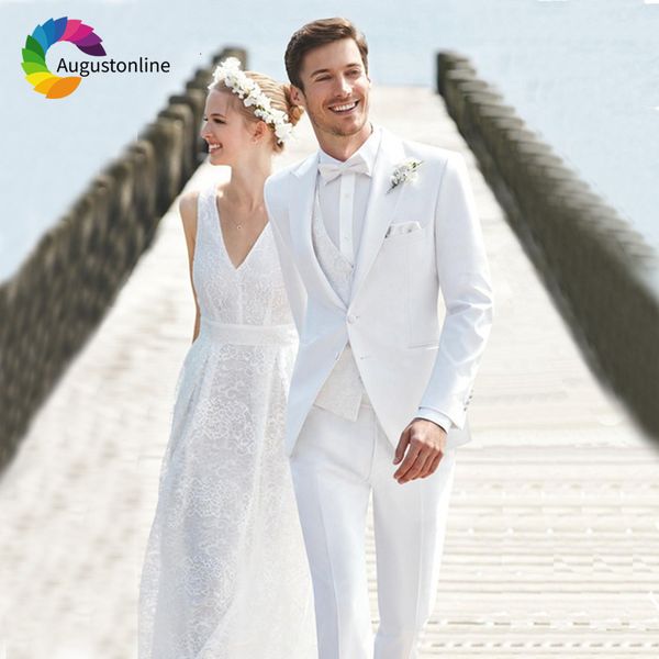 men's suits & blazers men for wedding white bridegroom groom prom costume slim fit formal blazer custom tuxedo terno masculino bes, White;black
men's suits & blazers men for wedding white bridegroom groom prom costume slim fit formal blazer custom tuxedo terno masculino bes, White;black
