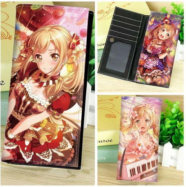 anime bang dream long pu leather wallet toyama kasumi card holder purse with button, Red;black
anime bang dream long pu leather wallet toyama kasumi card holder purse with button, Red;black