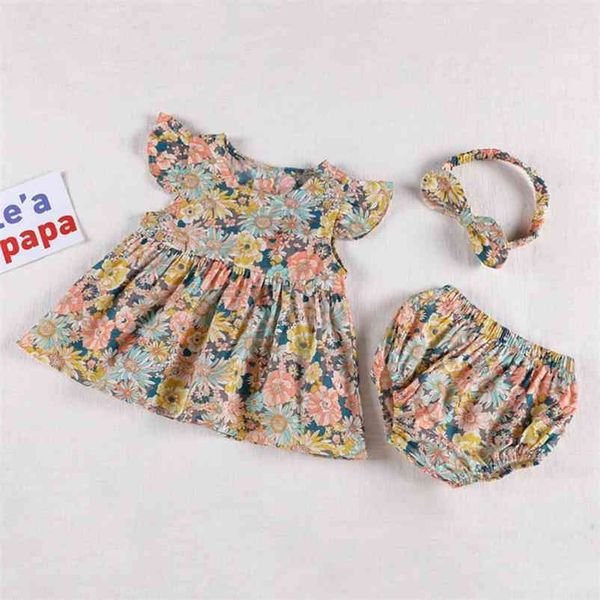 summer baby girls sleeveless suit clothes floral t-shirt + shorts clothing set toddler 210521, White
summer baby girls sleeveless suit clothes floral t-shirt + shorts clothing set toddler 210521, White