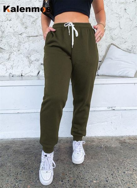 sweatpants women spring autumn winter kalenmos thick pants high waist joggers lace-up fleece tracksuit streetwear women's & capris, Black;white
sweatpants women spring autumn winter kalenmos thick pants high waist joggers lace-up fleece tracksuit streetwear women's & capris, Black;white