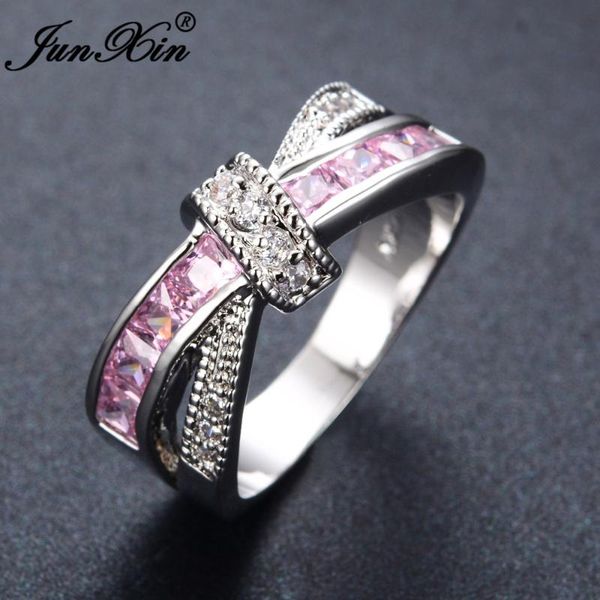 wedding rings cute pink small square zircon ring silver color bowknot for women engagement promise female jewelry, Slivery;golden
wedding rings cute pink small square zircon ring silver color bowknot for women engagement promise female jewelry, Slivery;golden