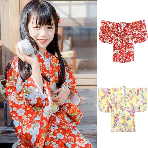 children girl japanese traditional kimono robe yukata haori kids chinese style retro print pajamas vintage party cosplay costume ethnic clot, Red
children girl japanese traditional kimono robe yukata haori kids chinese style retro print pajamas vintage party cosplay costume ethnic clot, Red